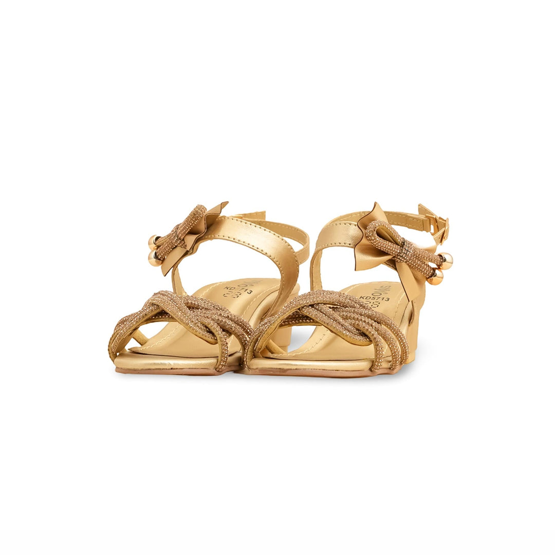 Girls Silver Fancy Sandal KD5713