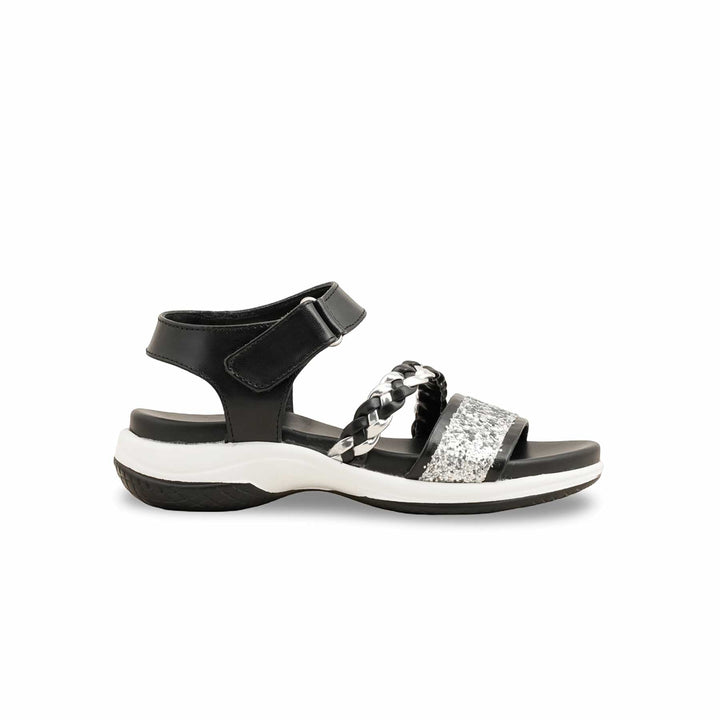 Girls Black Formal Sandal KD5714