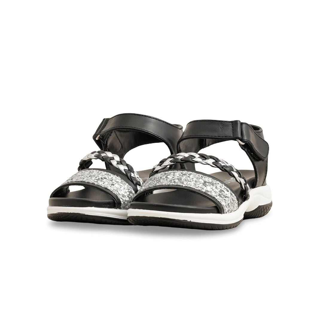 Girls Black Formal Sandal KD5714