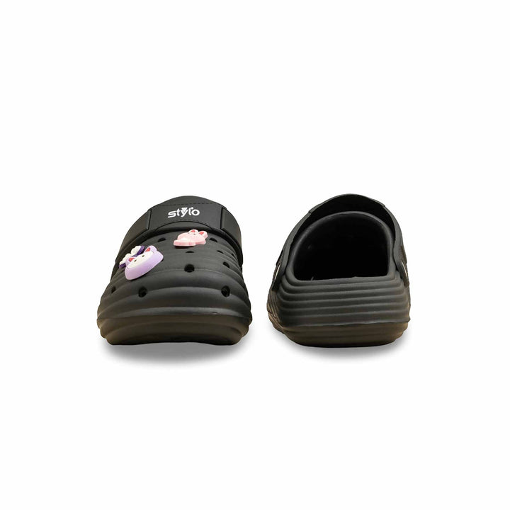 Girls Black Casual Flip Flop KD5723