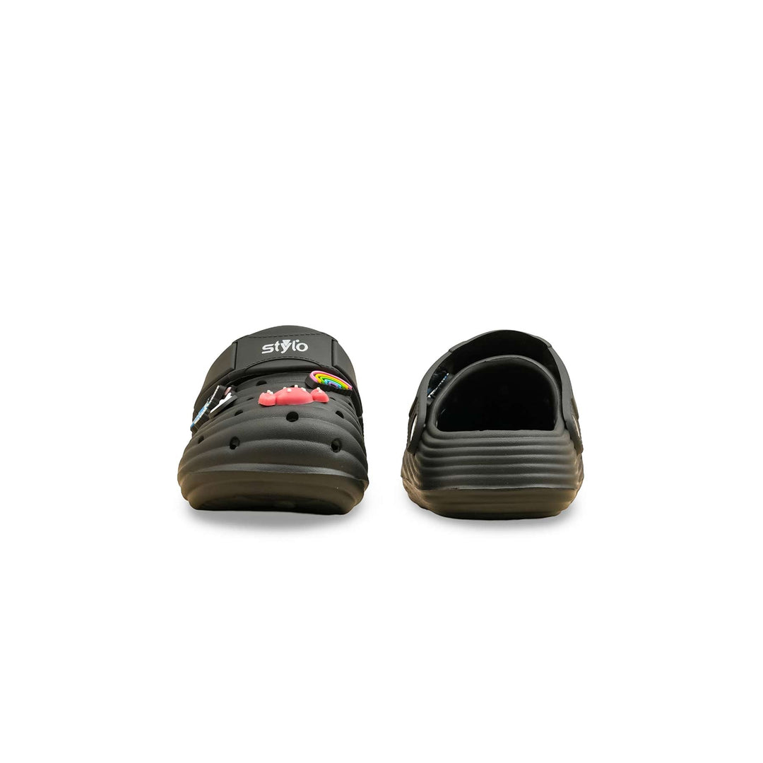 Boys Black Casual Flip Flop KD5728