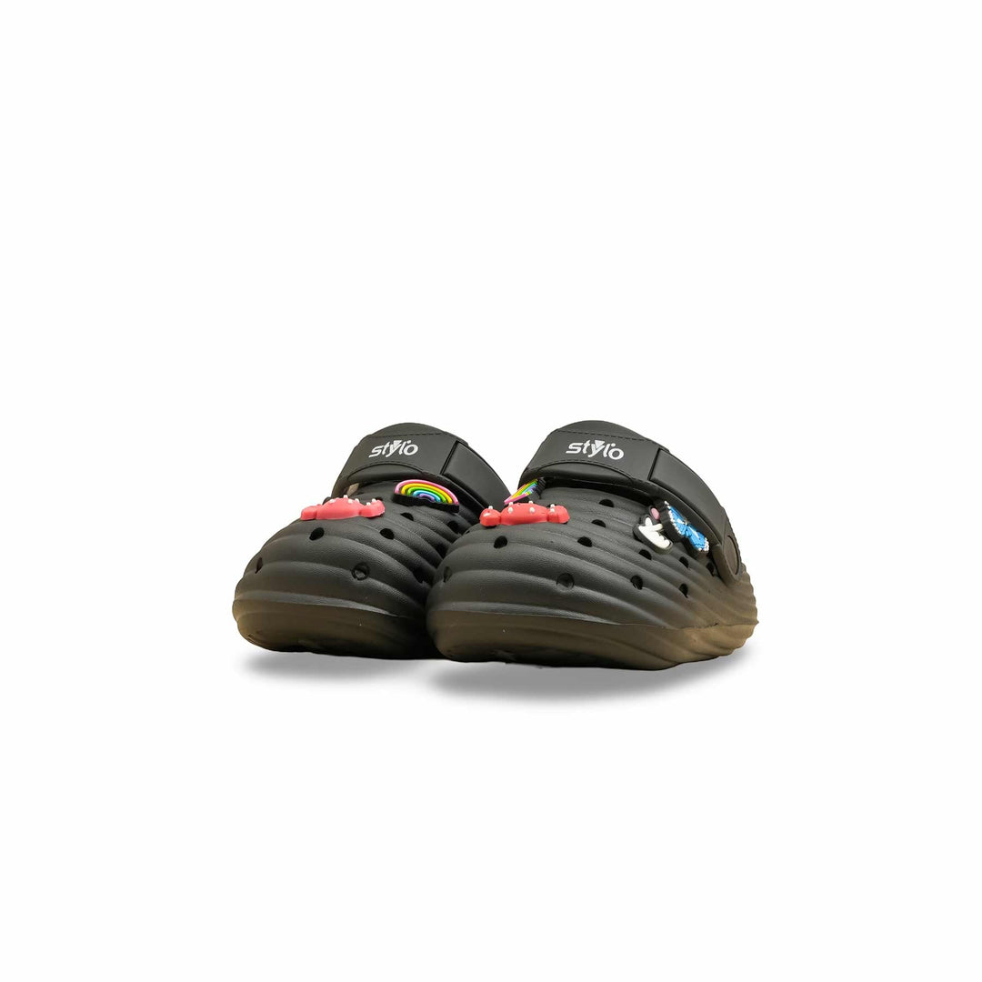 Boys Black Casual Flip Flop KD5728