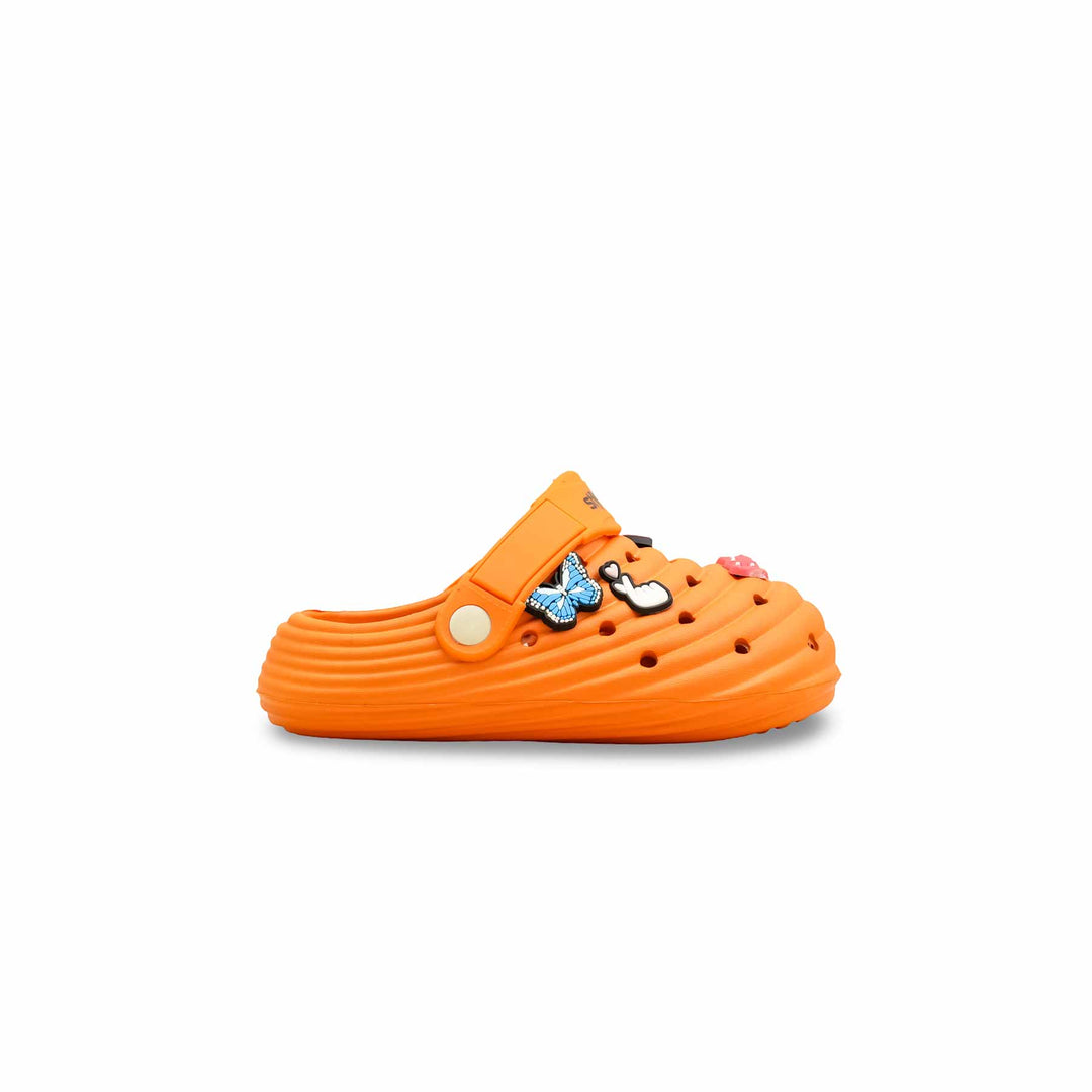 Boys Orange Casual Flip Flop KD5728
