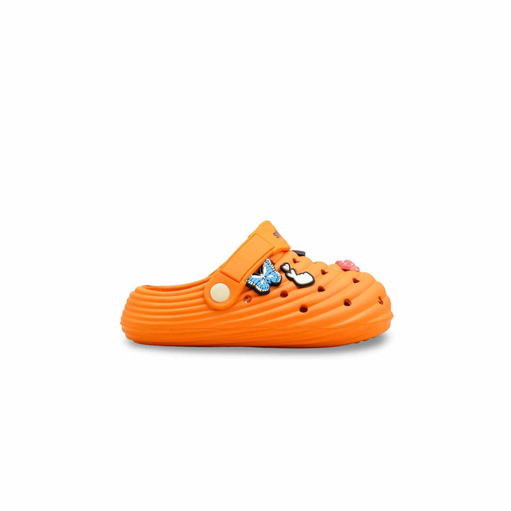Boys Orange Casual Flip Flop KD5728