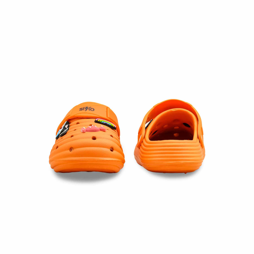 Boys Orange Casual Flip Flop KD5728