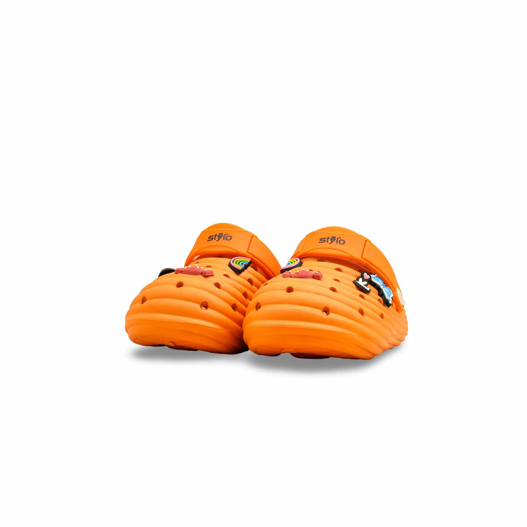 Boys Orange Casual Flip Flop KD5729