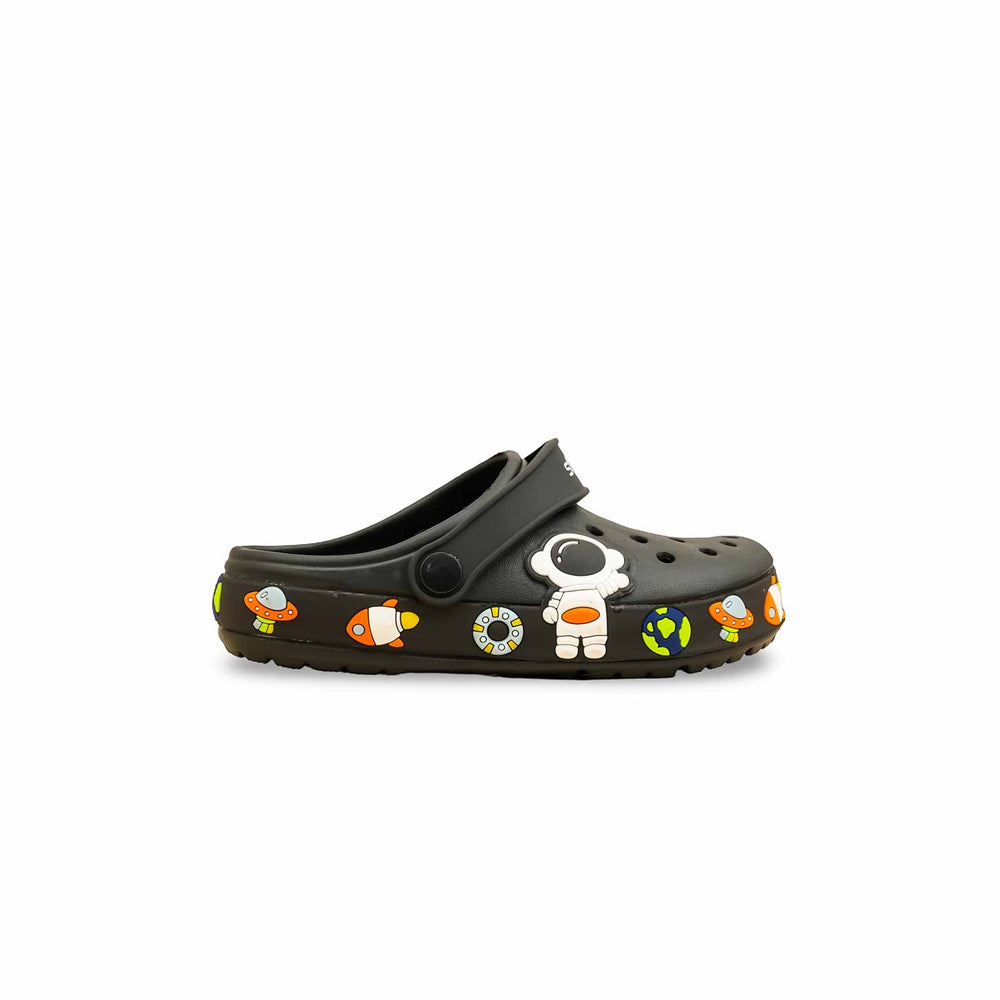 Boys Black Casual Flip Flop KD5735