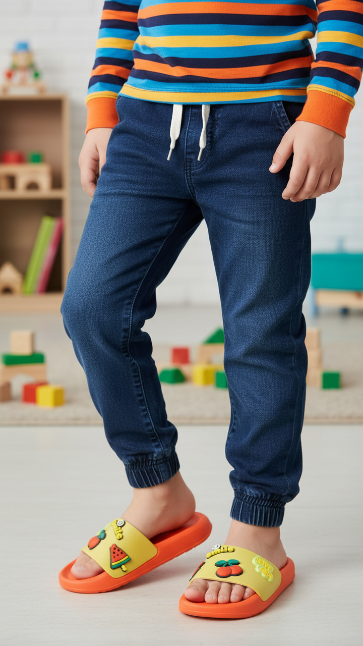 Boys Red Casual Flip Flop KD5739