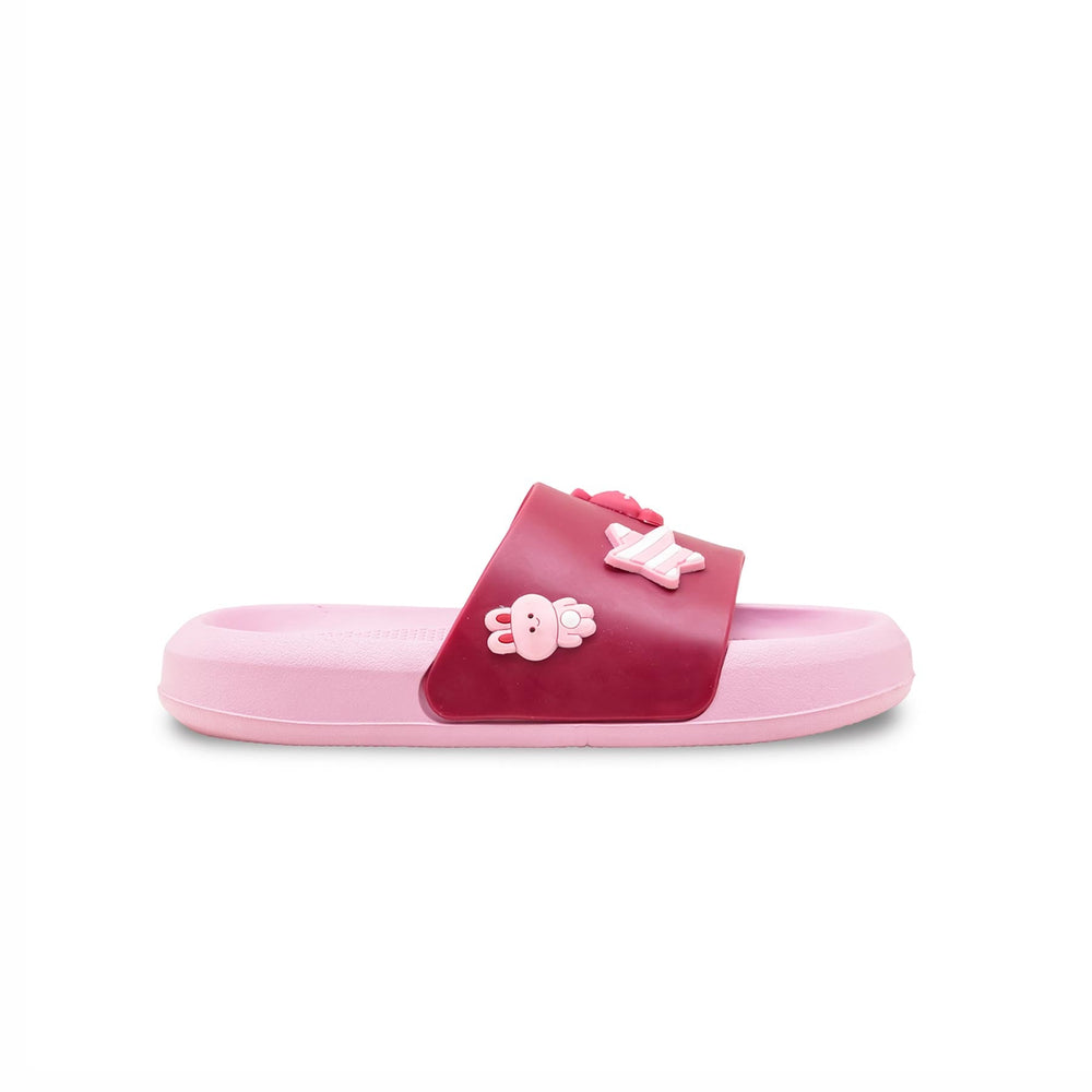 Girls Pink Casual Flip Flop KD5744