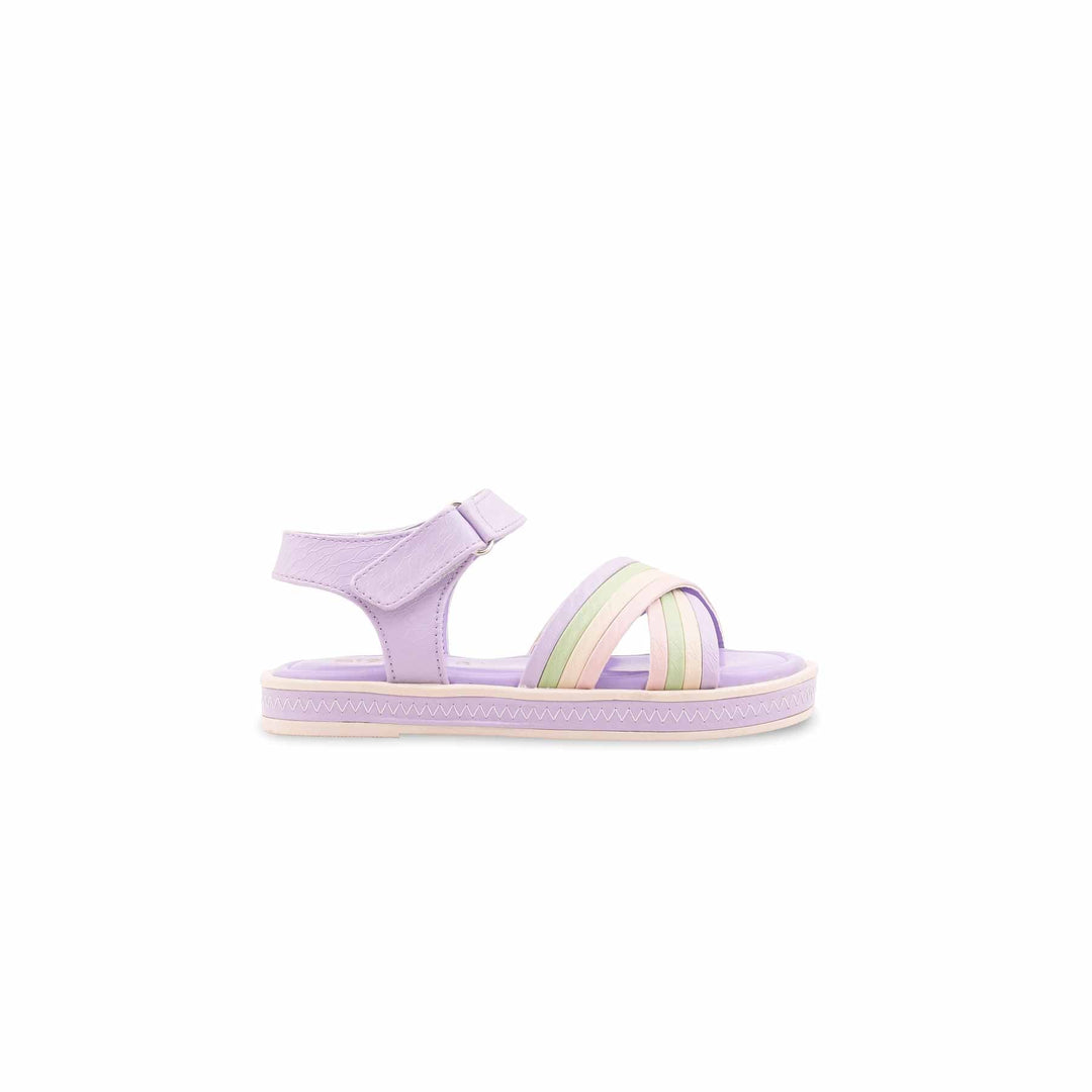 Girls Purple Formal Sandal KD5746