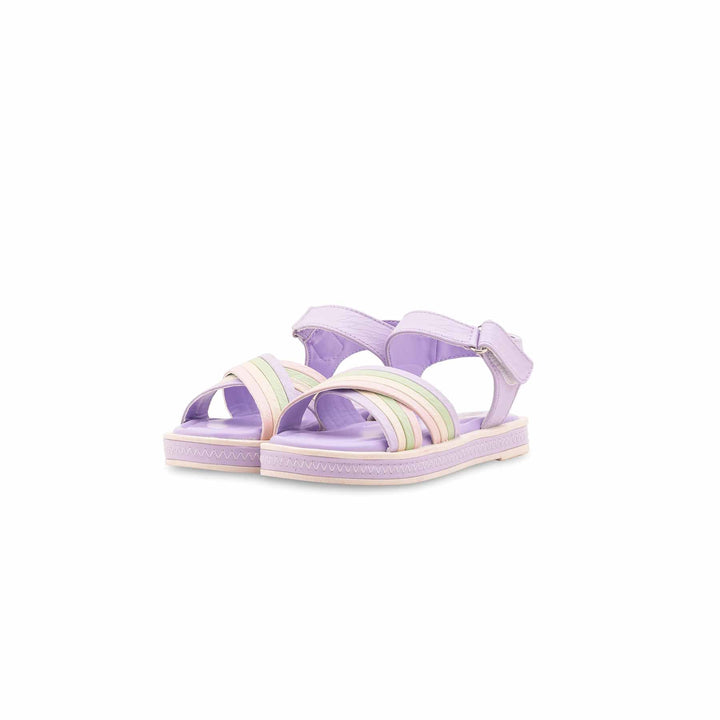 Girls Purple Formal Sandal KD5746
