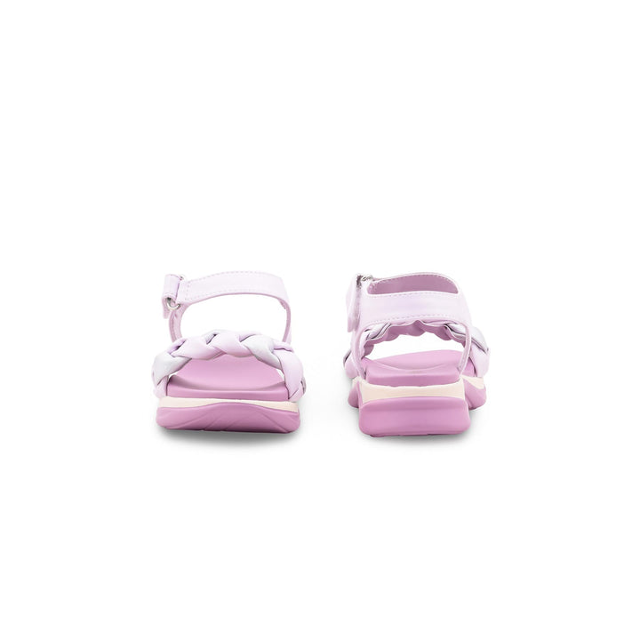 Girls Purple Formal Sandal KD5754