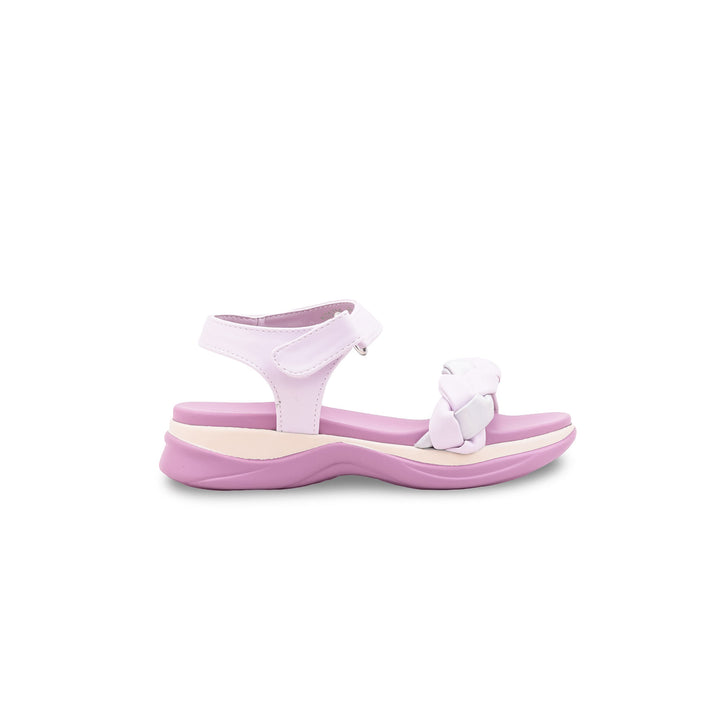 Girls Purple Formal Sandal KD5754