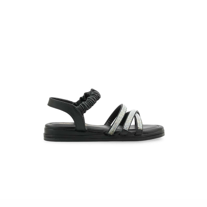 Girls Black Fancy Sandal KD5768