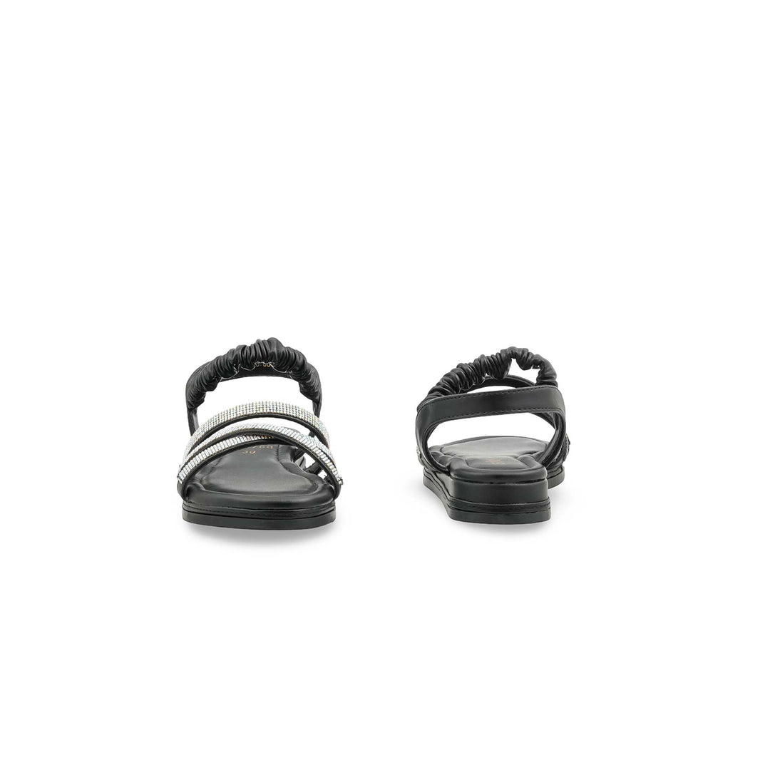 Girls Black Fancy Sandal KD5768