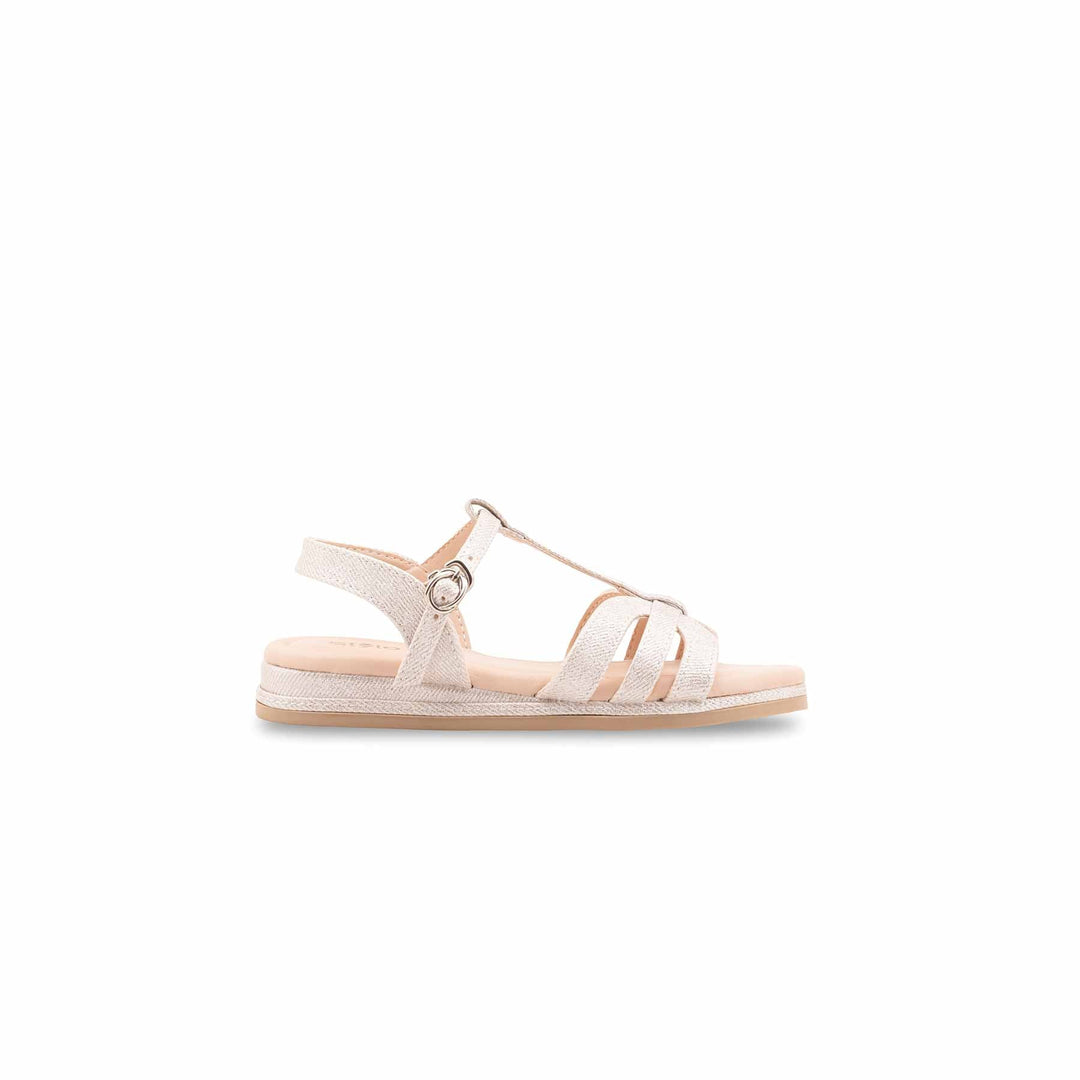 Girls Silver Formal Sandal KD5772