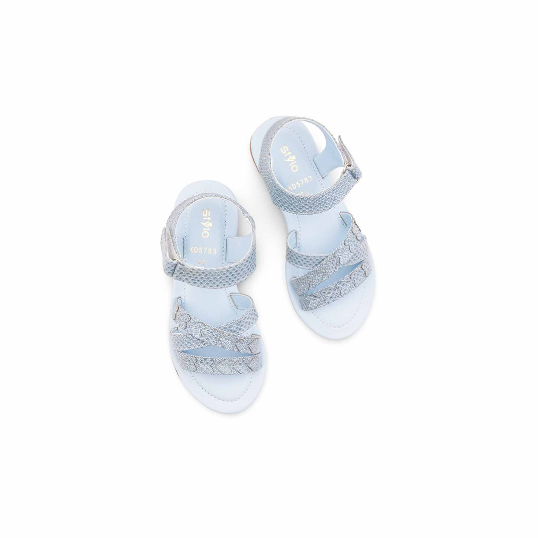 Girls Sky Blue Casual Sandal KD5783