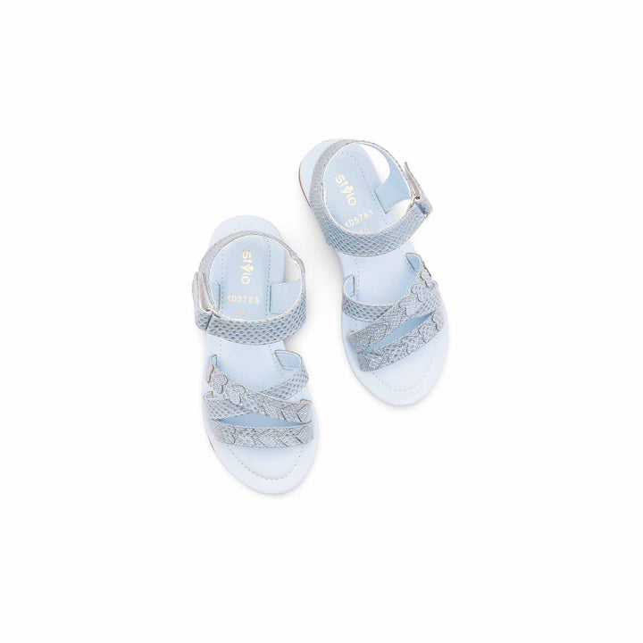 Girls Sky Blue Casual Sandal KD5783