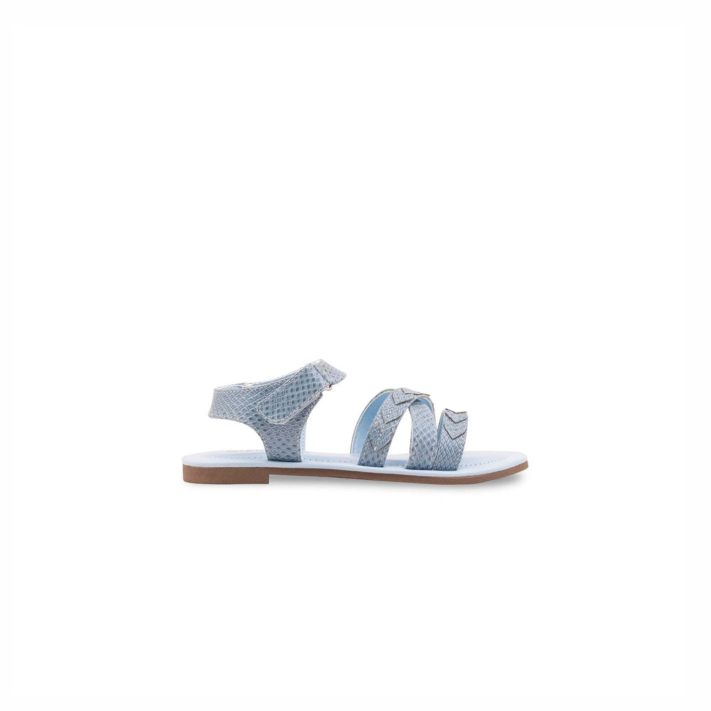 Girls Sky Blue Casual Sandal KD5783
