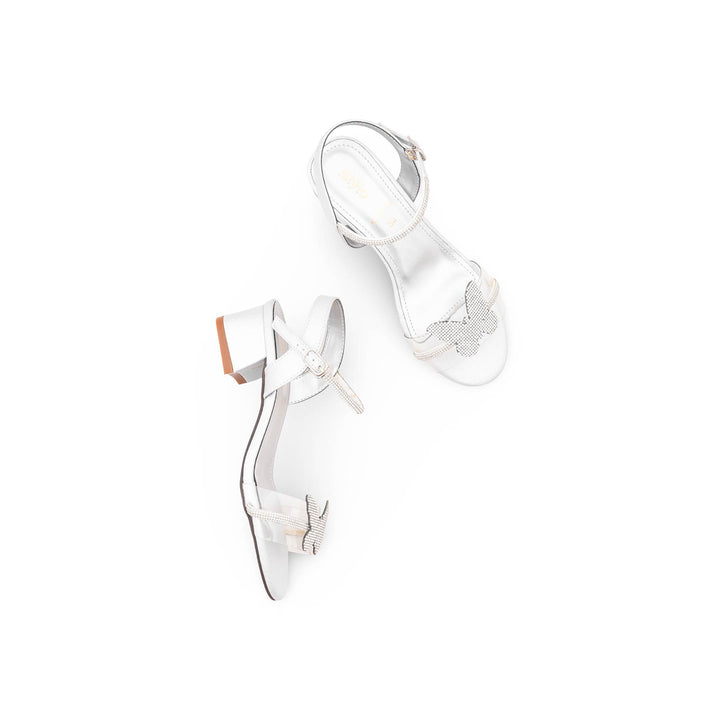 Girls Silver Fancy Sandal KD5800