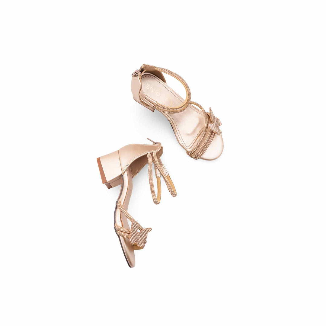 Girls Golden Fancy Sandal KD5801