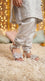 Girls Silver Fancy Sandal KD5813