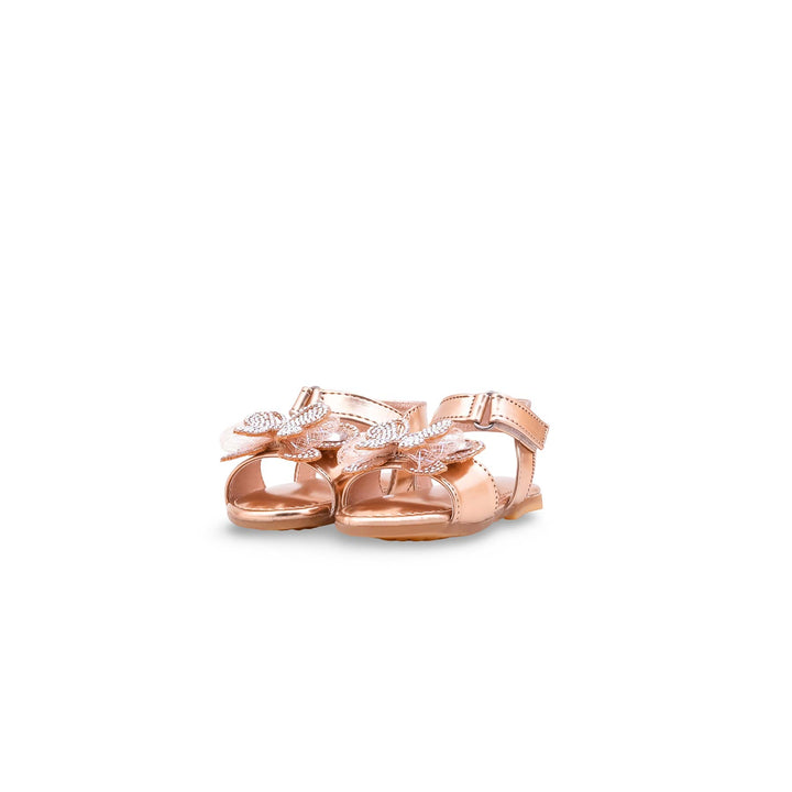 Girls Peach Fancy Sandal KD5813