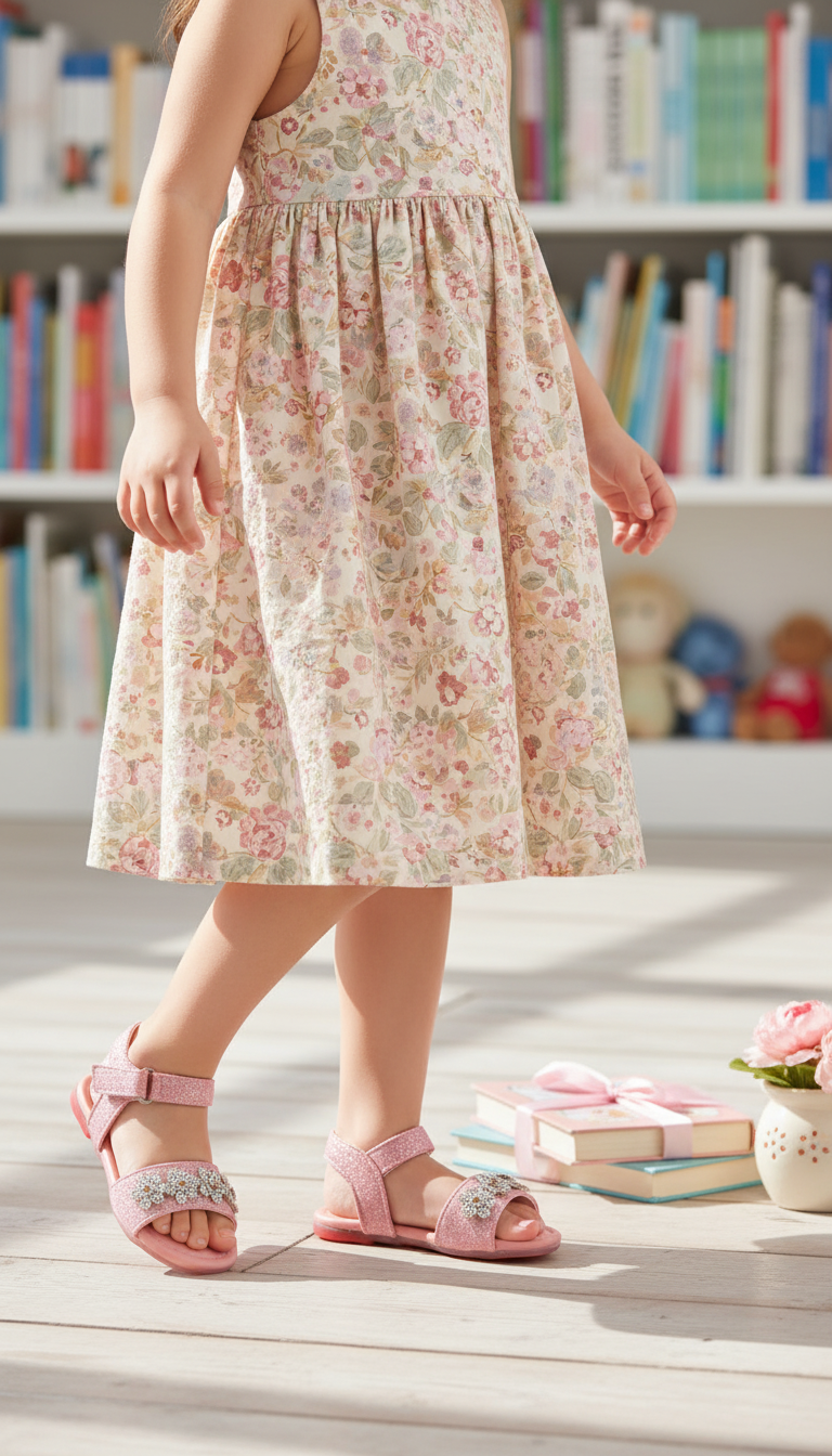 Girls Skpink Fancy Sandal KD5814