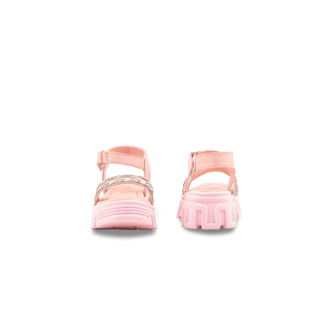 Girls Pink Formal Sandal KD5825