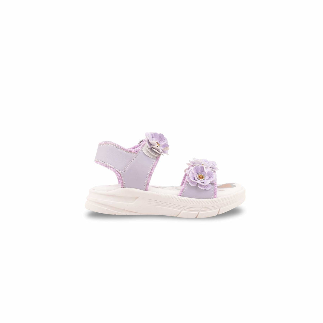 Girls Lilac Casual Sandal KD5833