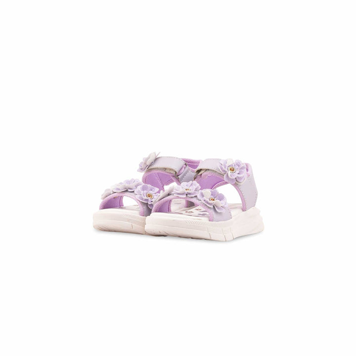Girls Lilac Casual Sandal KD5833