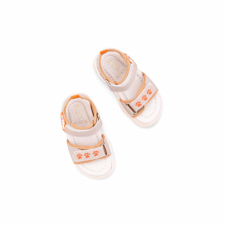 Girls Golden Casual Sandal KD5835
