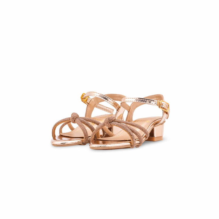 Girls Golden Fancy Sandal KD5850