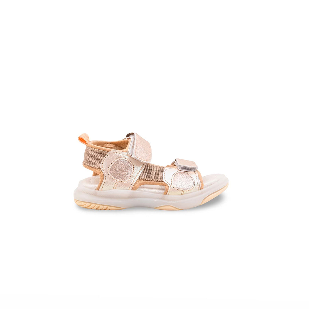Girls Golden Casual Sandal KD5853