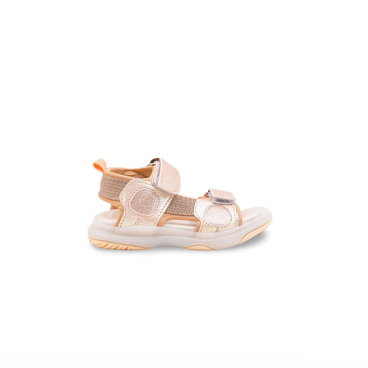 Girls Golden Casual Sandal KD5853