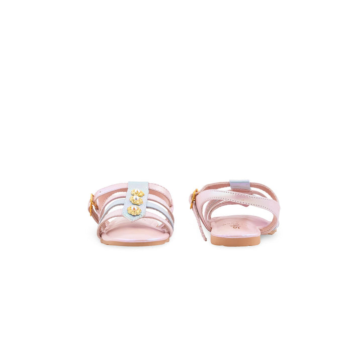 Girls Pink Formal Sandal KD5866