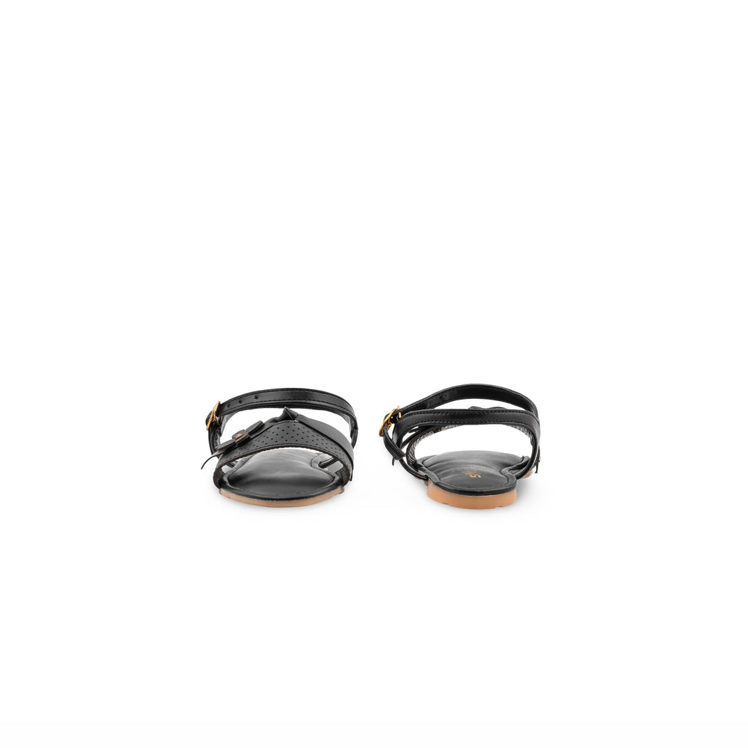 Girls Black Formal Sandal KD5867