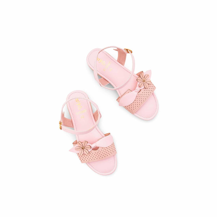 Girls Pink Formal Sandal KD5867