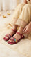 Girls Red Casual Sandal KD5873