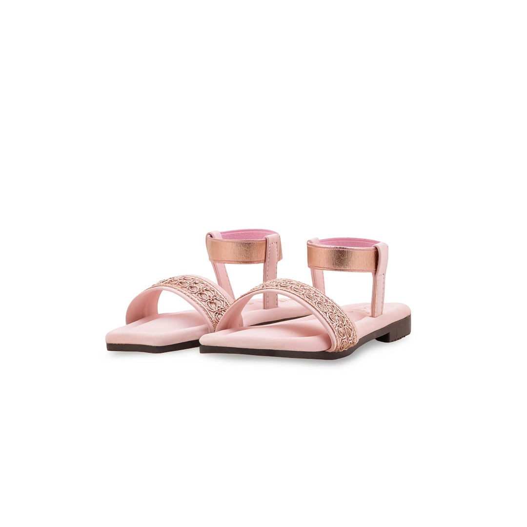 Girls Pink Casual Sandal KD5874