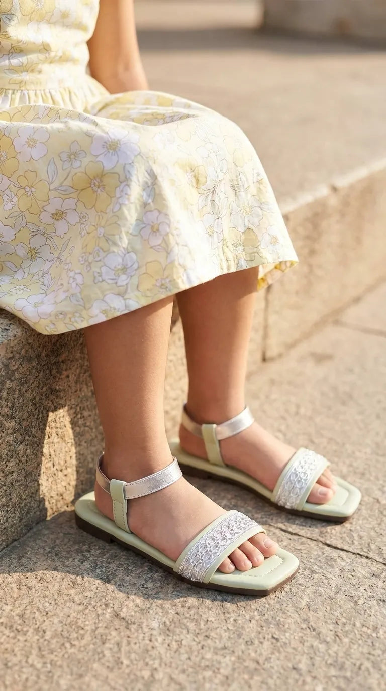 Girls PISTAGREEN Casual Sandal KD5874