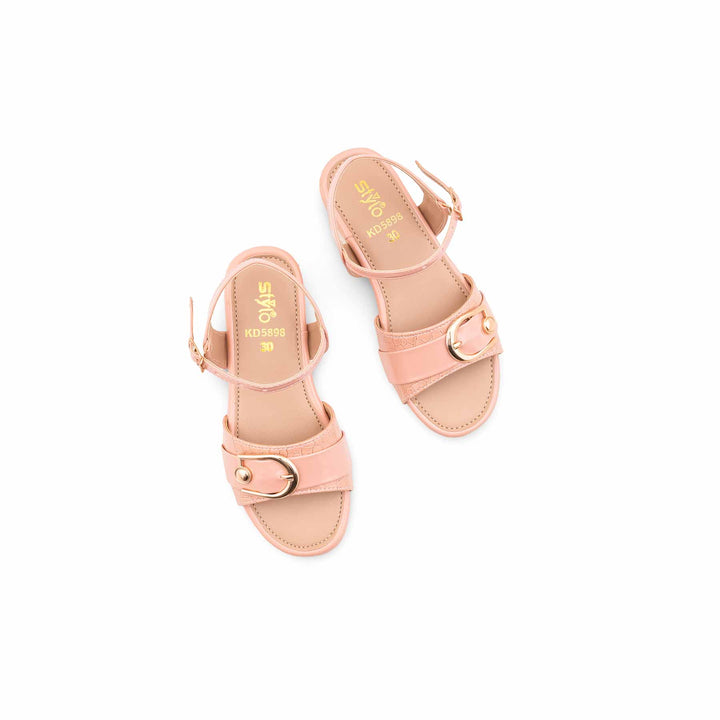Girls Pink Formal Sandal KD5898