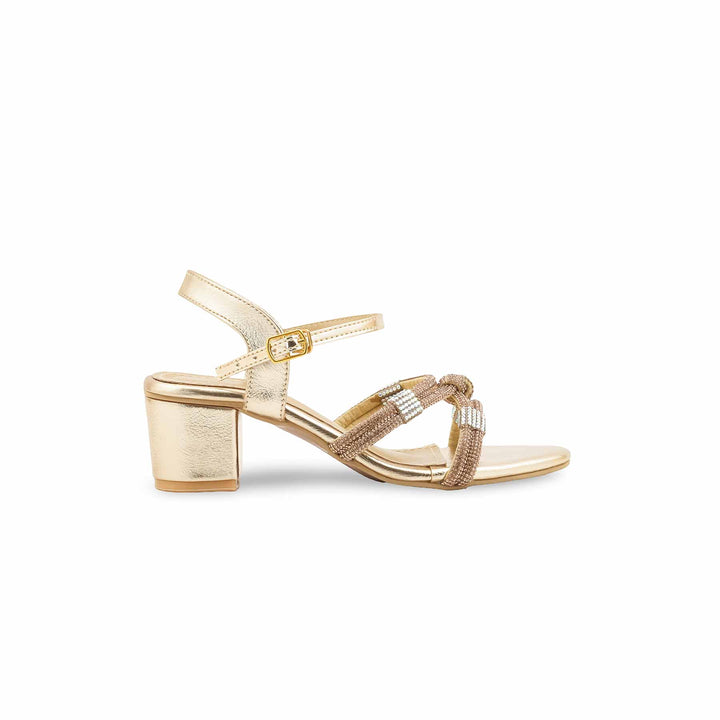 Girls Golden Fancy Sandal KD5901