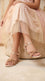 Girls Golden Fancy Sandal KD5902