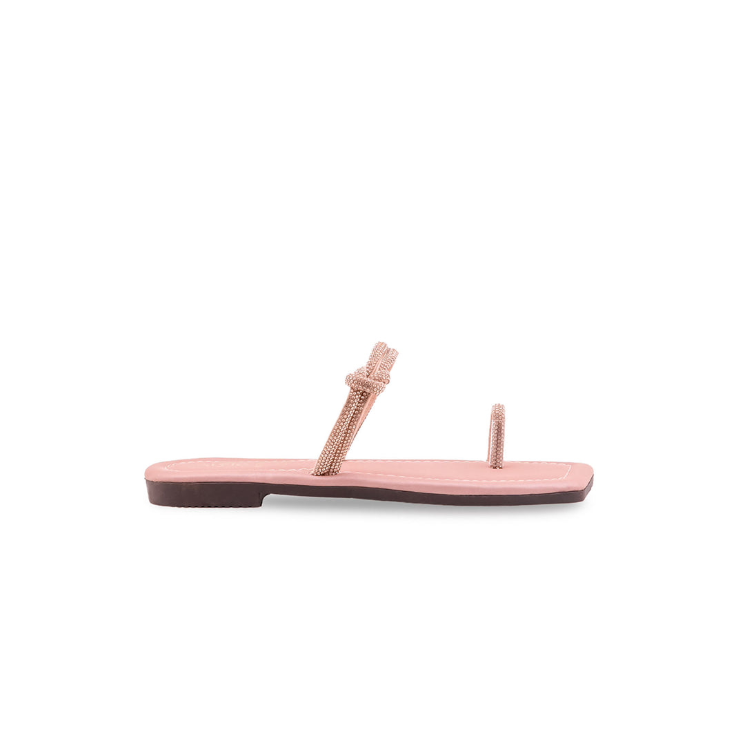 Girls Pink Fancy Slipper KD5910