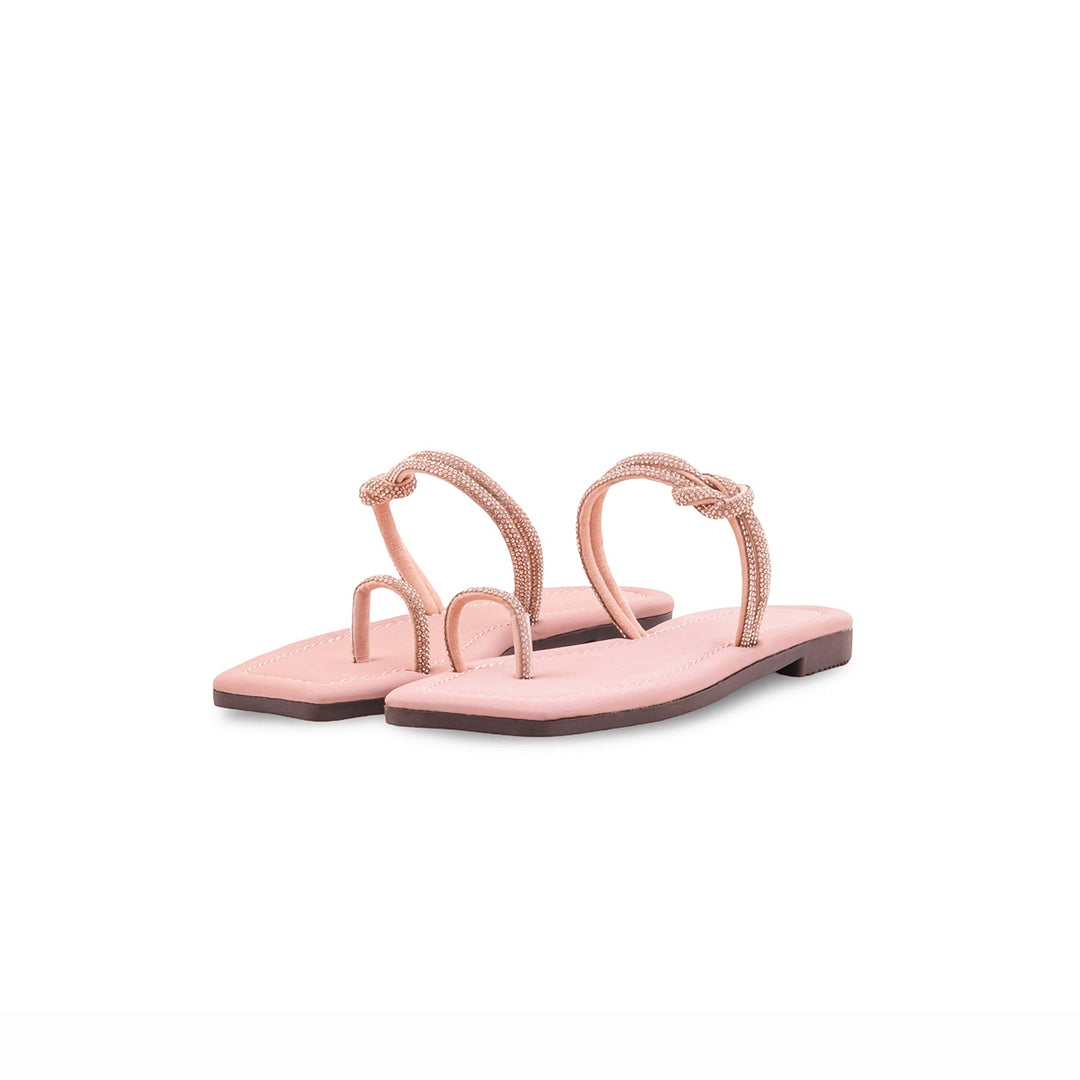 Girls Pink Fancy Slipper KD5910