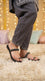 Girls Black Fancy Slipper KD5920