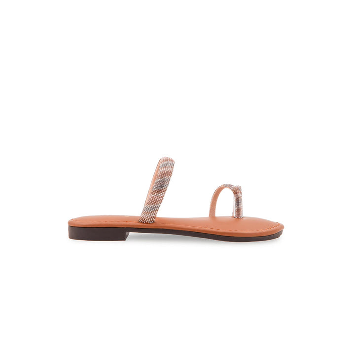 Girls Mustard Fancy Slipper KD5935