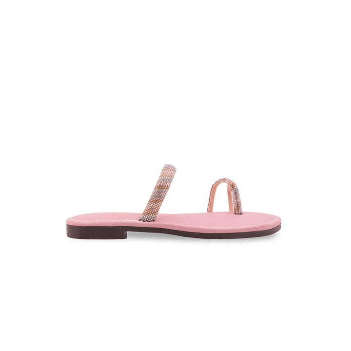 Girls Pink Fancy Slipper KD5935