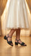 Girls Black Fancy Sandal KD5937